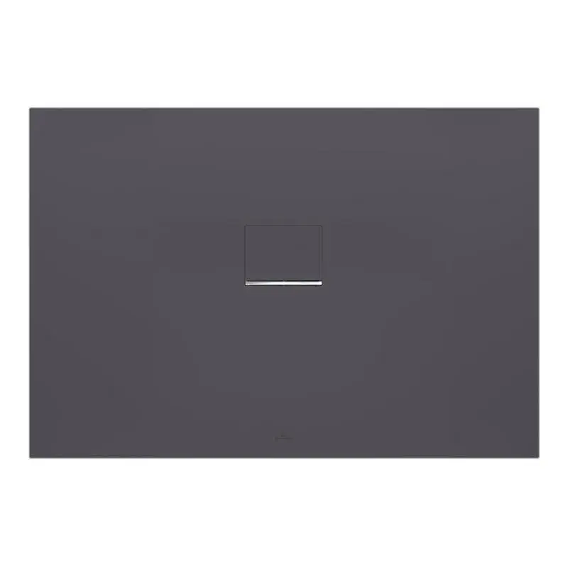 Villeroy & Boch Squaro Infinity - dušas paliktnis, 90x120 cm, Quaryl, antracīts UDQ1290SQI2V-1S