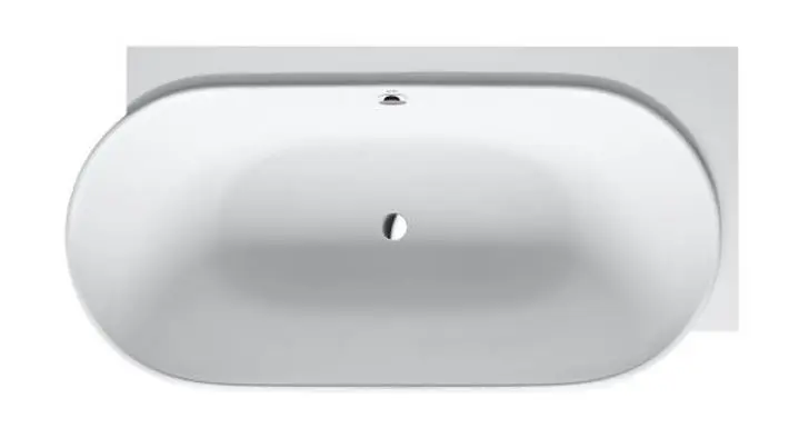 Duravit Luv - vanna 185x95 cm, labā, DuraSolid, balta 700432000000000