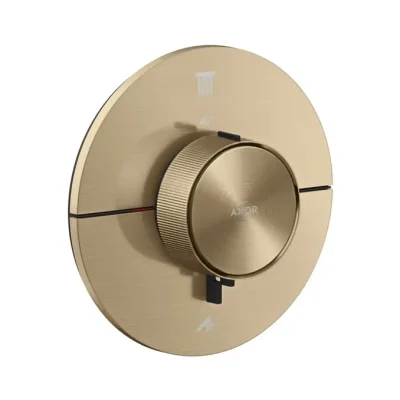 Axor ShowerSelect ID - zemapmetuma termostata maisītājs, 2 patērētājiem, birstēta bronza 36750140