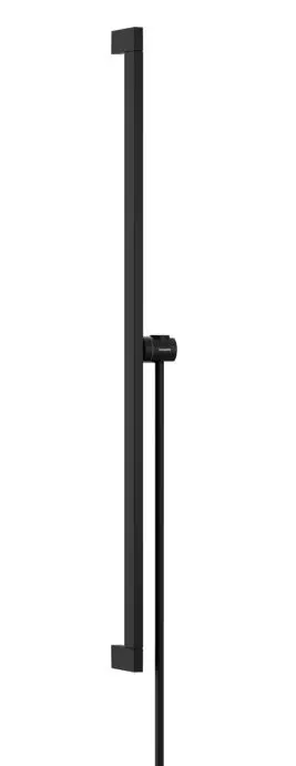 Hansgrohe Unica - dušas stienis 66 cm, ar dušas šļūteni, matēti melns 24404670