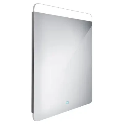 Nimco spogulis - spogulis ar LED apgaismojumu, 60x80 cm, skāriena sensors, alumīnijs ZP 23002V