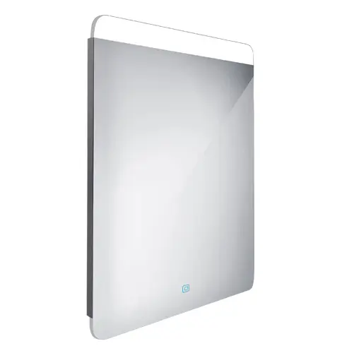 Nimco spogulis - spogulis ar LED apgaismojumu, 60x80 cm, skāriena sensors, alumīnijs ZP 23002V