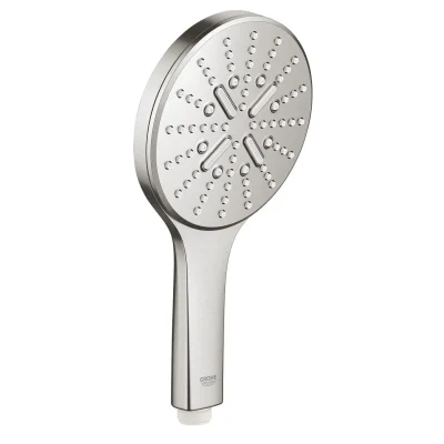 Grohe Rainshower SmartActive - dušas maisītājs 130, 6,8 L/Min, 3 strūklas veidi, supersteel 26574DC0