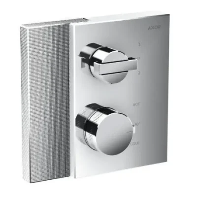 Axor Edge - termostata maisītājs - zemapmetuma, 2 patērētājiem, hroms / dimanta slīpējums 46761000
