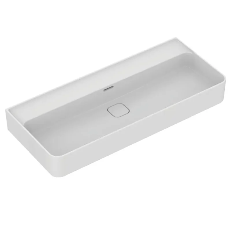 Ideal Standard Strada II - izlietne 100x43 cm, bez jaucējkrāna cauruma, balta T364001
