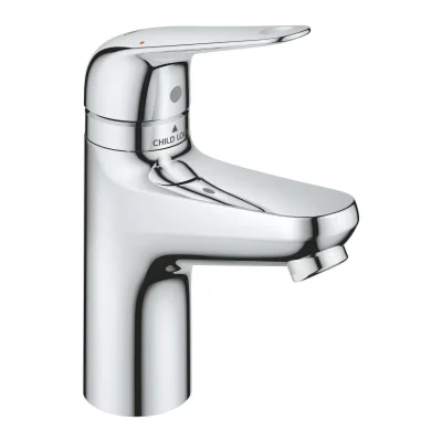 Grohe Swift - izlietnes maisītājs, ar Push-Open noteci, bērnu drošību, hroms 24319001