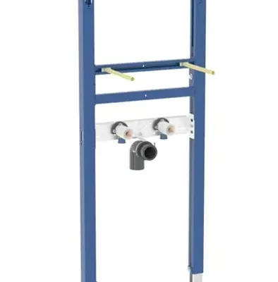 Geberit Duofix - priekšsienas elements izlietnei, 112 cm, paredzēts stāvošam maisītājam, šaurs izpildījums 111.266.00.2