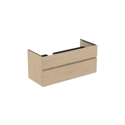 Ideal Standard Finesse - izlietnes skapītis 120x51x55 cm, 2 atvilktnes, balināts ozols E3447US