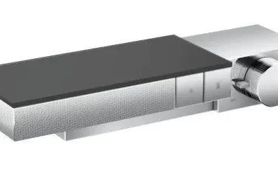 Axor Edge - zemapmetuma maisītājs 2 patērētājiem, hroms / dimanta slīpējums 46241000