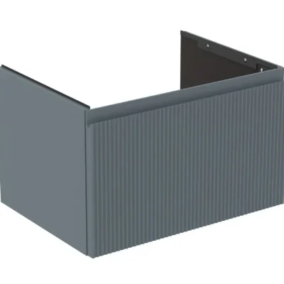 Ideal Standard Finesse - izlietnes skapītis, 60x44x38 cm, 1 atvilktne, rievots matēts ashblue E3382UQ