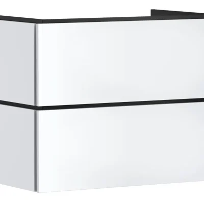Hansgrohe Xilesa E - izlietnes apakškabinets, 62x78x47 cm, 2 atvilktnes, matēti balts 54296700