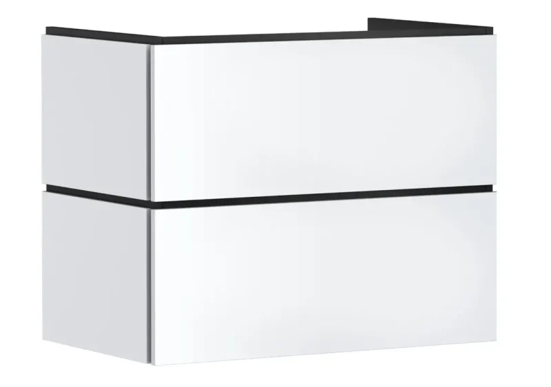 Hansgrohe Xilesa E - izlietnes apakšskapītis, 62x78x47 cm, 2 atvilktnes, matēti balts 54260700