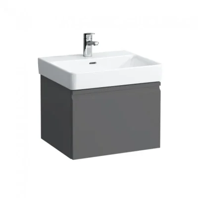 Laufen Pro S - izlietnes skapītis, 55x37x39 cm, 1 atvilktne, grafīts matēts H4830320954801