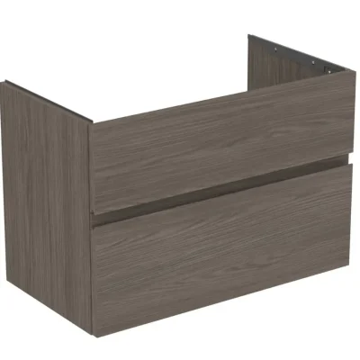 Ideal Standard Finesse - izlietnes skapītis, 80x44x55 cm, 2 atvilktnes, Dark Elm E3387UR