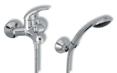 Novaservis Metalia 55 - vannas maisītājs 100 mm, klīnikas svira, hroms 55024L,0