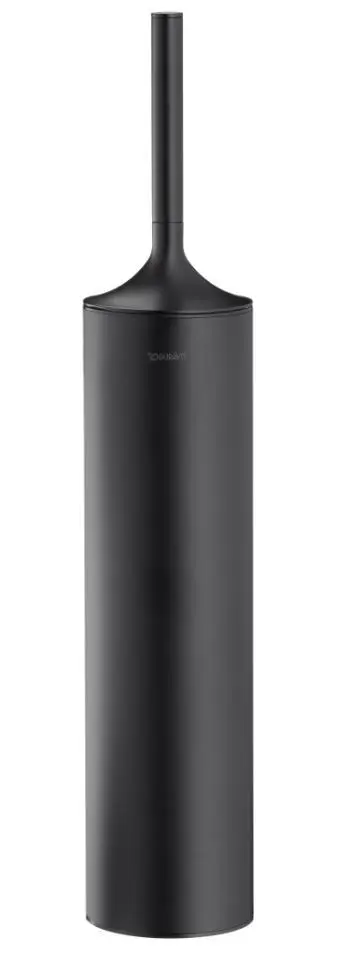 Duravit Starck T - stāvoša tualetes birste, melni matēta 0099454600