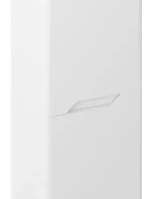 Sapho Mediena - augstais skapis 35x138x30 cm, balts matēts/balts matēts MD350