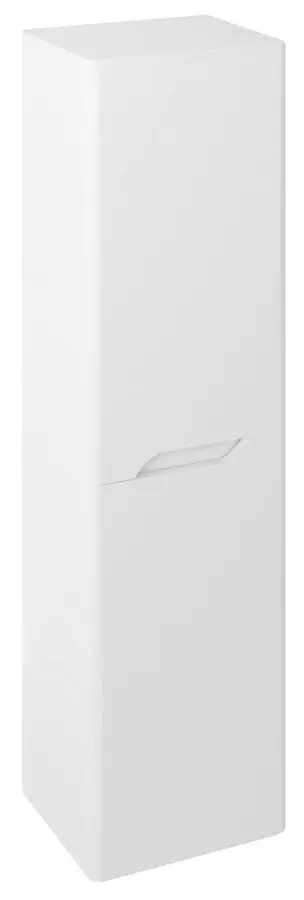Sapho Mediena - augstais skapis 35x138x30 cm, balts matēts/balts matēts MD350