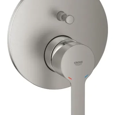Grohe Lineare - zemapmetuma maisītājs 2 patērētājiem, SuperSteel 24064DC1