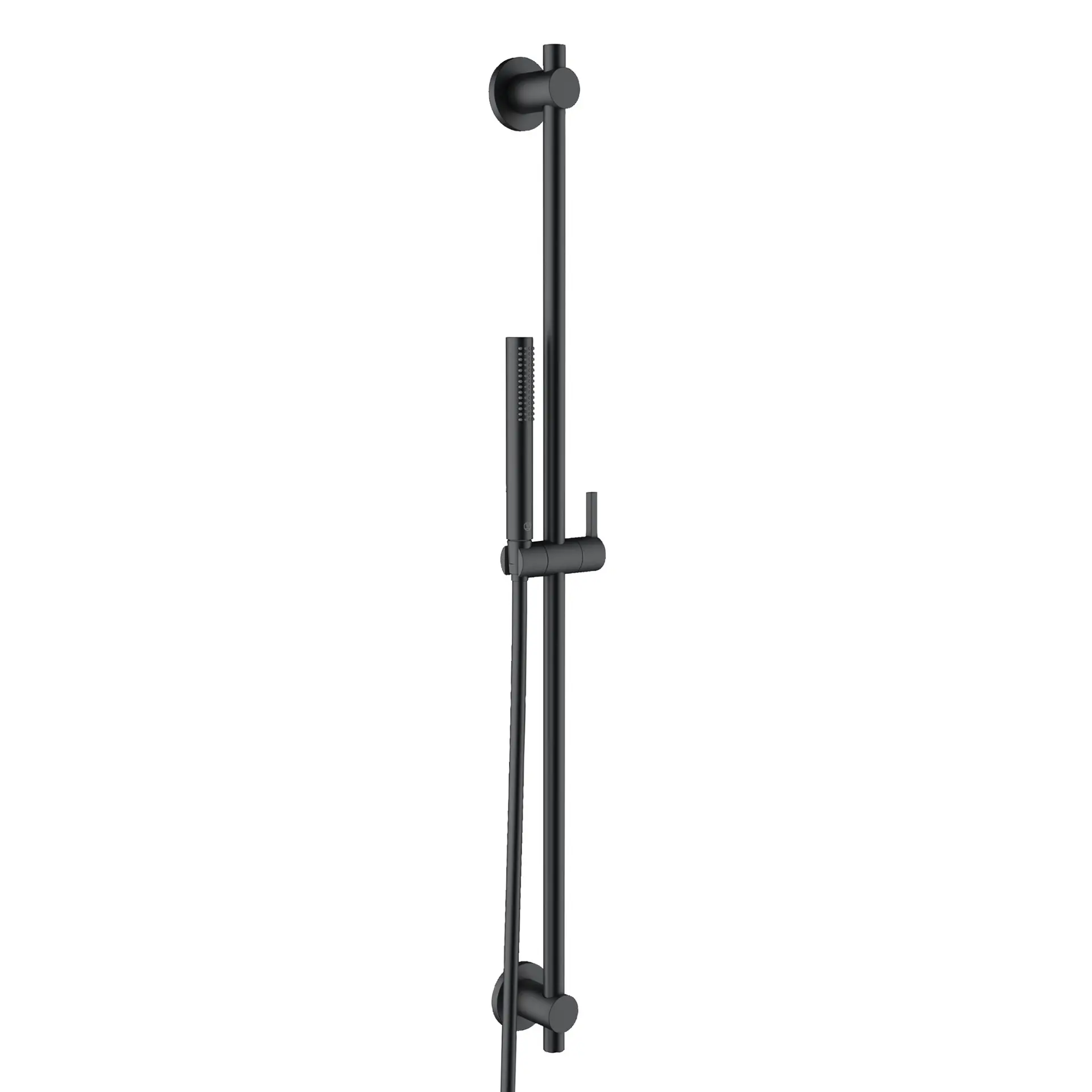 Kludi Nova Fonte - dušas komplekts ar sienas turētāju, stieni 90 cm un šļūteni, melns matēts 2084039-15