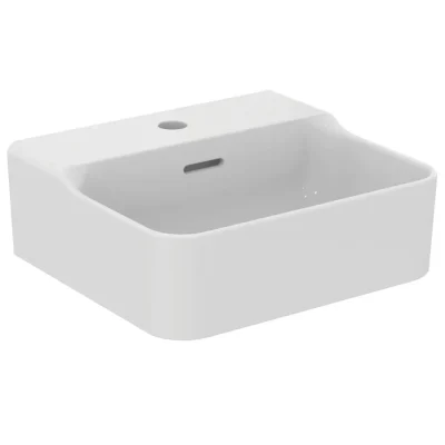 Ideal Standard Conca Ceram - izlietne 40x35 cm, ar pārplūdi, jaucējkrāna caurums, balta T369501