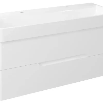 Sapho Mediena - izlietnes skapītis 117x51x49 cm, balts matēts MD120
