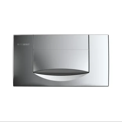 Geberit Twinline - vadības plate 200F, hroms spīdīgs 115.222.21.1