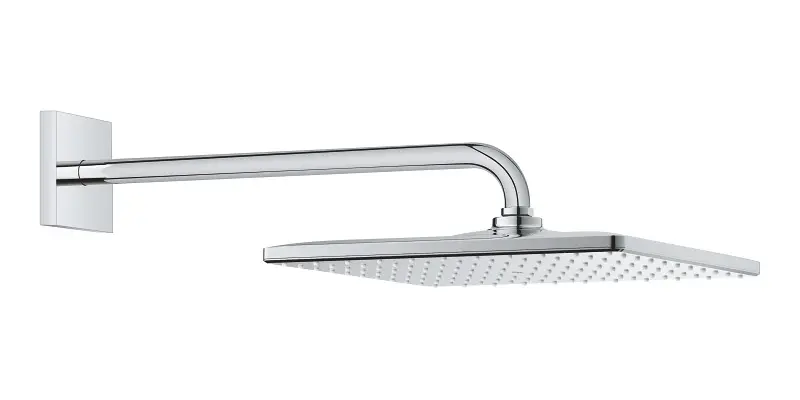 Grohe Rainshower - galvas duša 310 Mono Cube 9,5 l/min, iznesums 42 cm, 1 strūkla, hromēta 26564000