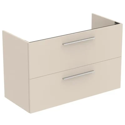 Ideal Standard i.Life A - izlietnes skapītis, 100x44x63 cm, 2 atvilktnes, smilšu matēts T5257NF