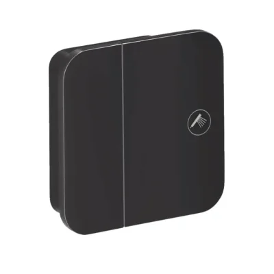 Axor One - noslēgventiļis zemapmetuma montāžai, matēti melns 45771670
