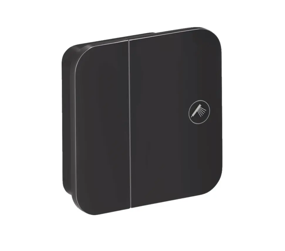 Axor One - noslēgventiļis zemapmetuma montāžai, matēti melns 45771670