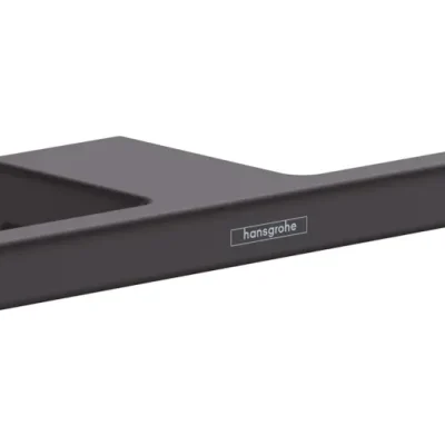 Hansgrohe AddStoris - dubultais tualetes papīra turētājs, matēti melns 41748670