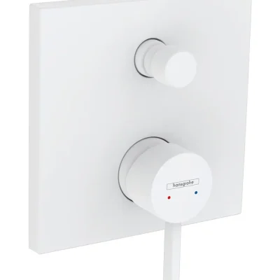 Hansgrohe Finoris - vannas maisītājs - zemapmetuma, 2 patērētājiem, balts matēts 76416700