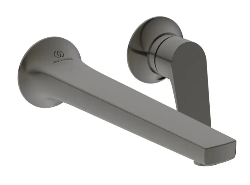Ideal Standard La Dolce Vita - zemapmetuma izlietnes maisītājs, 2 caurumu montāža, Magnetic Grey BD957A5