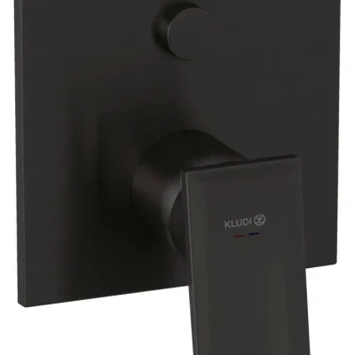 Kludi Decus - zemapmetuma maisītājs, 2 patērētājiem, matēts gunmetal 54759N275