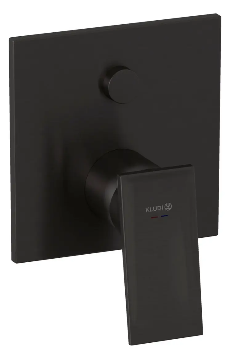 Kludi Decus - zemapmetuma maisītājs, 2 patērētājiem, matēts gunmetal 54759N275