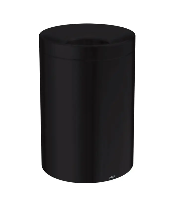 Axor Universal Circular - atkritumu tvertne 5 L, matēti melna 42872670