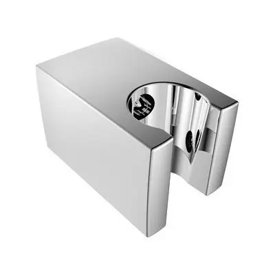 Aqualine Accessoires - kvadrātisks, fiksēts rokas dušas turētājs, hroms SK050