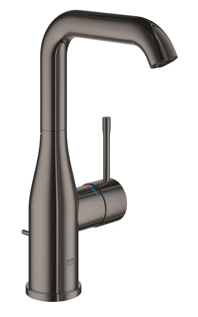 Grohe Essence - izlietnes vienas sviras maisītājs L, Hard Graphite 32628A01