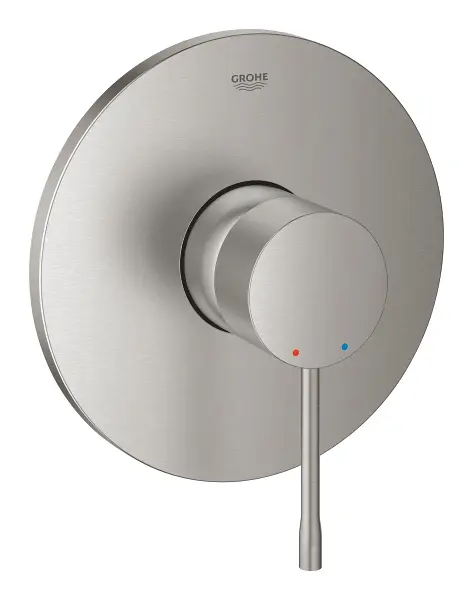 Grohe Essence - dušas maisītājs - zemapmetuma, SuperSteel 24057DC1
