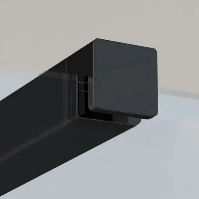 Ravak Walk-In - balsts W-komplekts 80 Wall/Corner, melns GWD010003017