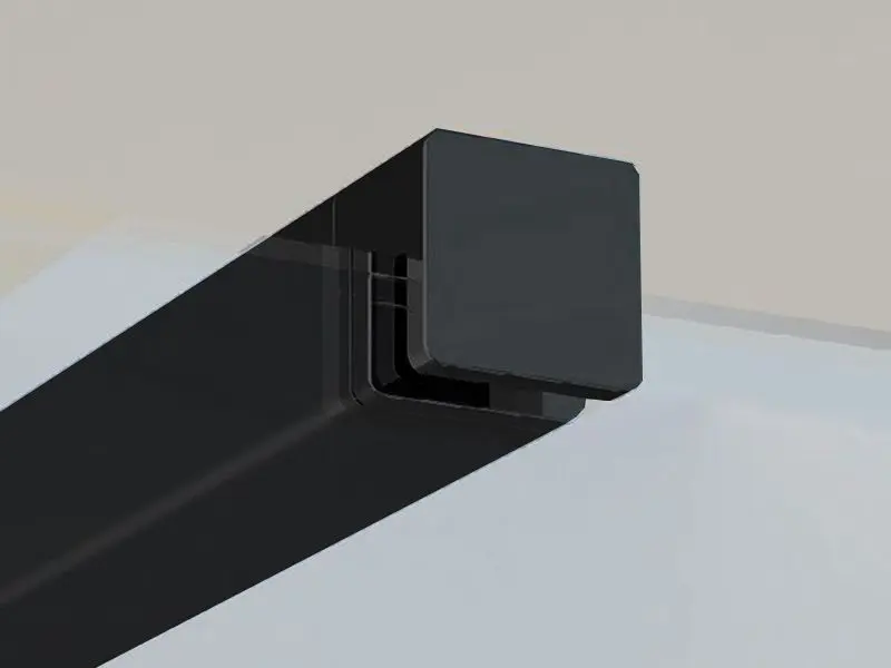 Ravak Walk-In - balsts W-komplekts 80 Wall/Corner, melns GWD010003017