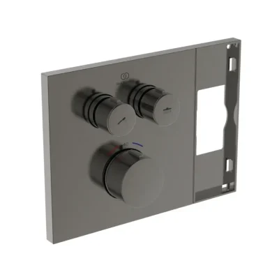 Ideal Standard Ceratherm Navigo Solos - zemapmetuma termostata maisītājs 2 patērētājiem, Magnetic Grey A7894A5