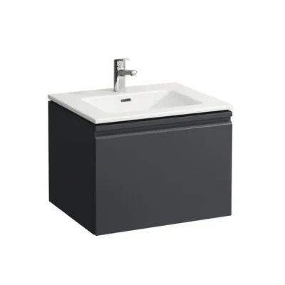 Laufen Pro S - izlietne ar skapīti, 60x50 cm, grafīts H8609624801041