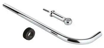 Grohe piederumi - skalošanas caurule, hroms 37107000