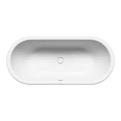 Kaldewei Avantgarde - Centro Duo Oval 128, 180x80 cm, neslīdoša, balta 282830000001