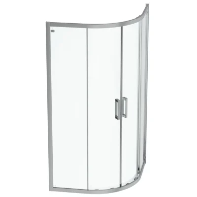 Ideal Standard Connect 2 - dušas kabīne 100x100 cm, Silver Bright/Caurspīdīgs stikls K9252EO