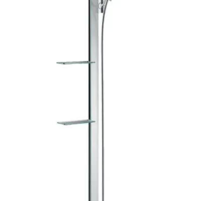 Hansgrohe Unica'E - dušas stienis 150 cm, ar dušas šļūteni, hromēts 27645000