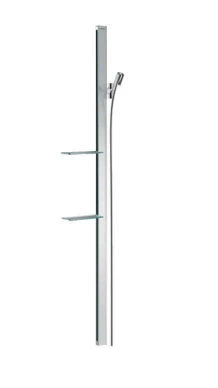 Hansgrohe Unica'E - dušas stienis 150 cm, ar dušas šļūteni, hromēts 27645000