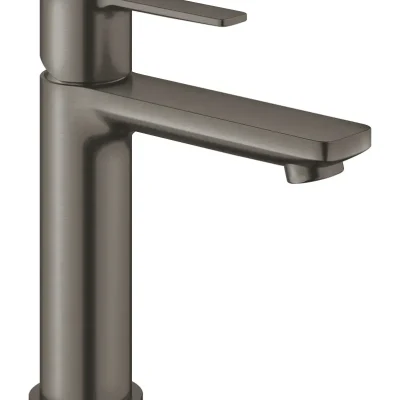 Grohe Lineare - izlietnes maisītājs ar Push-Open noteces komplektu, Hard Graphite matēts 23106AL1